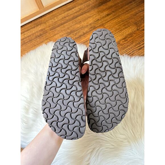 Birkenstock Bali Oil Leather Habana Brown Strappy Ankle Sandals Brown Leather - Picture 5 of 13